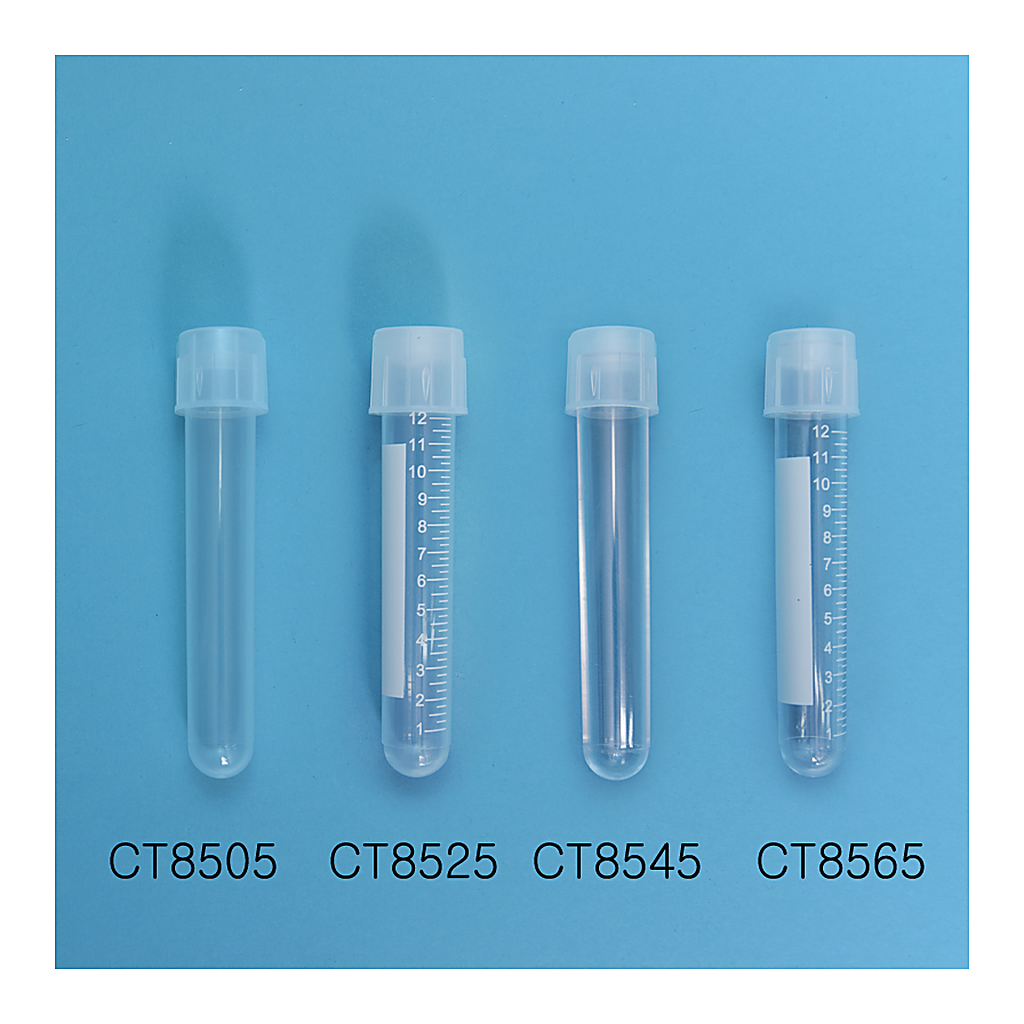 Sterile Culture Tube with Dual-position Cap 듀얼 캡 컬쳐 튜브, 멸균
