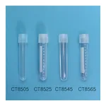 Sterile Culture Tube with Dual-position Cap 듀얼 캡 컬쳐 튜브, 멸균