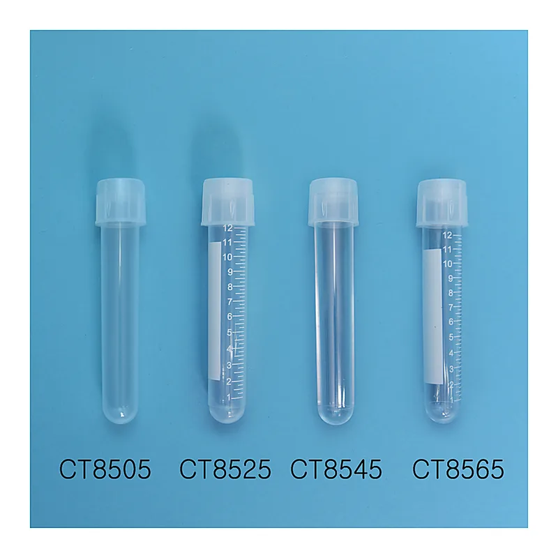 Sterile Culture Tube with Dual-position Cap 듀얼 캡 컬쳐 튜브, 멸균