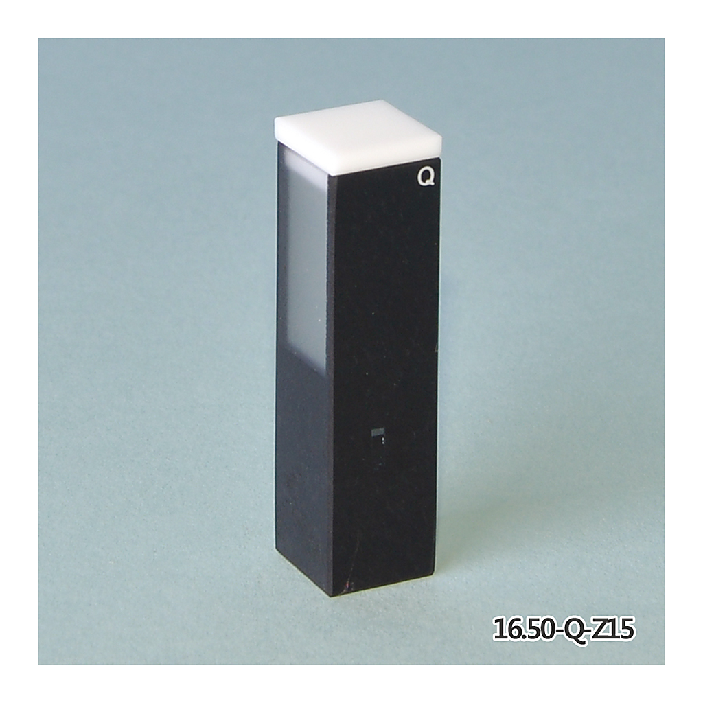 Black Sub-Micro Absorption Cell, 2-Side Polished 서브 마이크로 흡광 셀, 2면 투명, Black