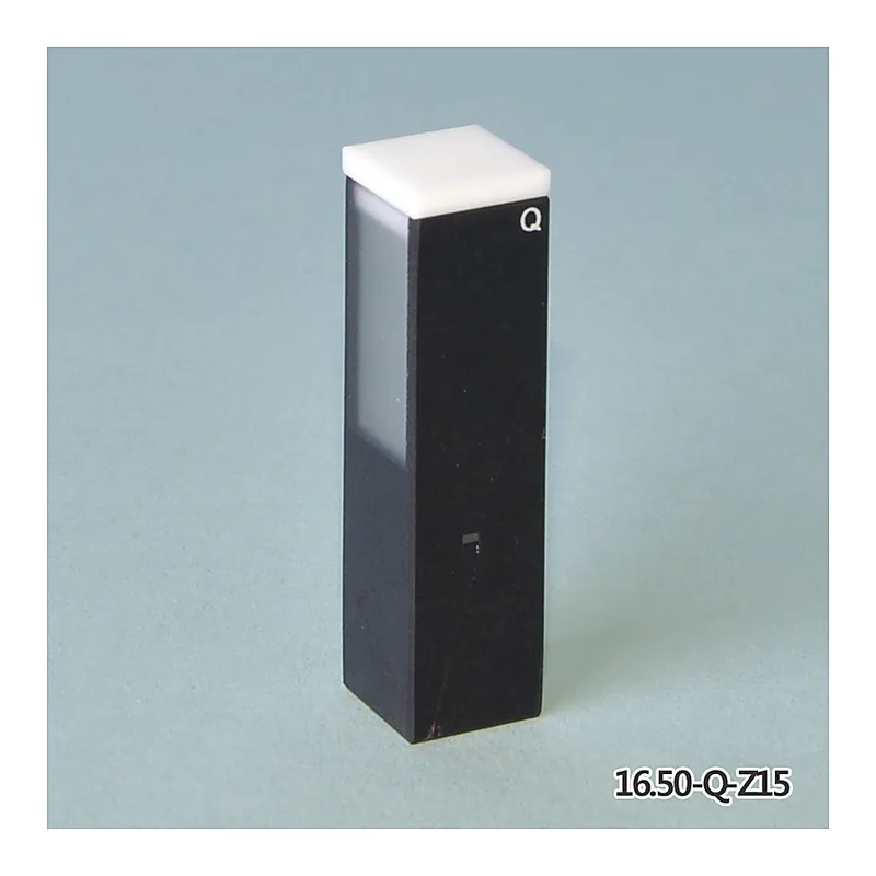 Black Sub-Micro Absorption Cell, 2-Side Polished 서브 마이크로 흡광 셀, 2면 투명, Black