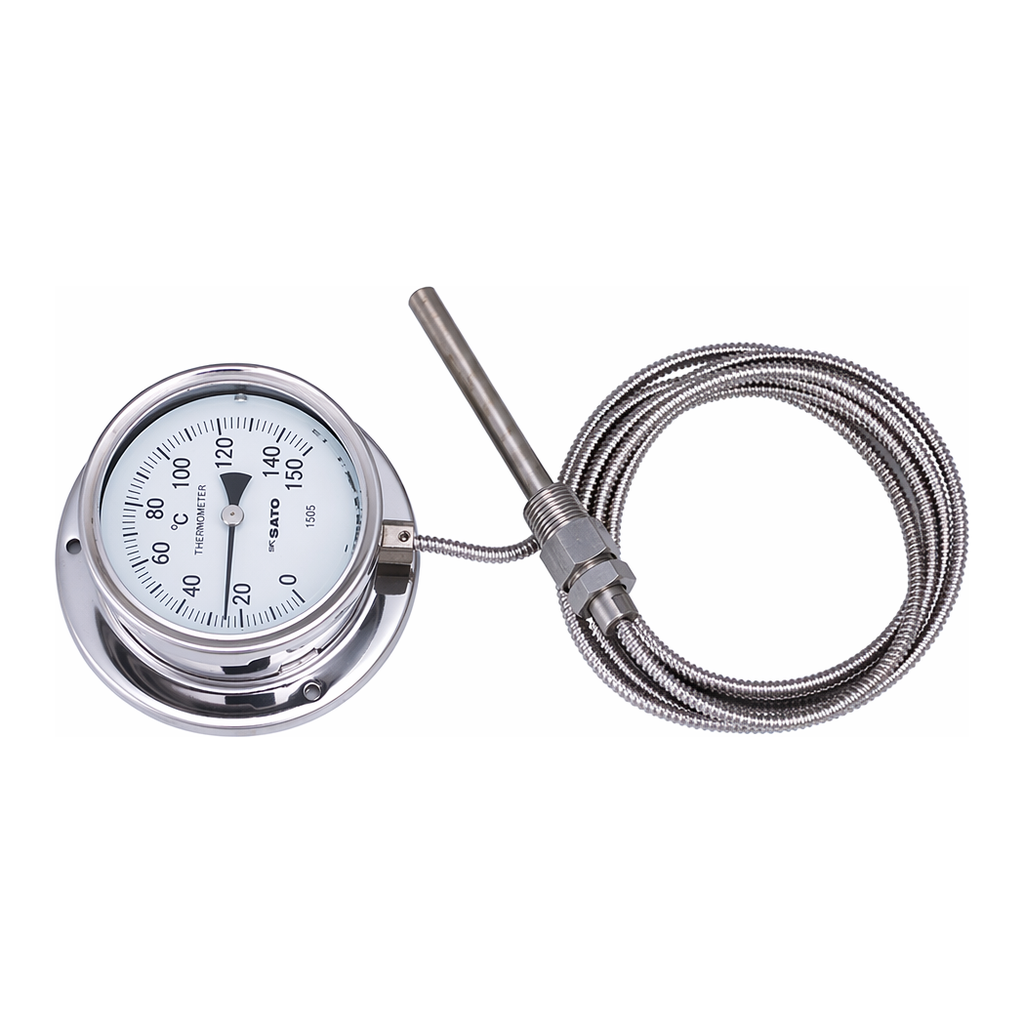 AS ONE WAll-Mounted Remote-Reading Thermometer, 벽걸이식 원격측정 온도계