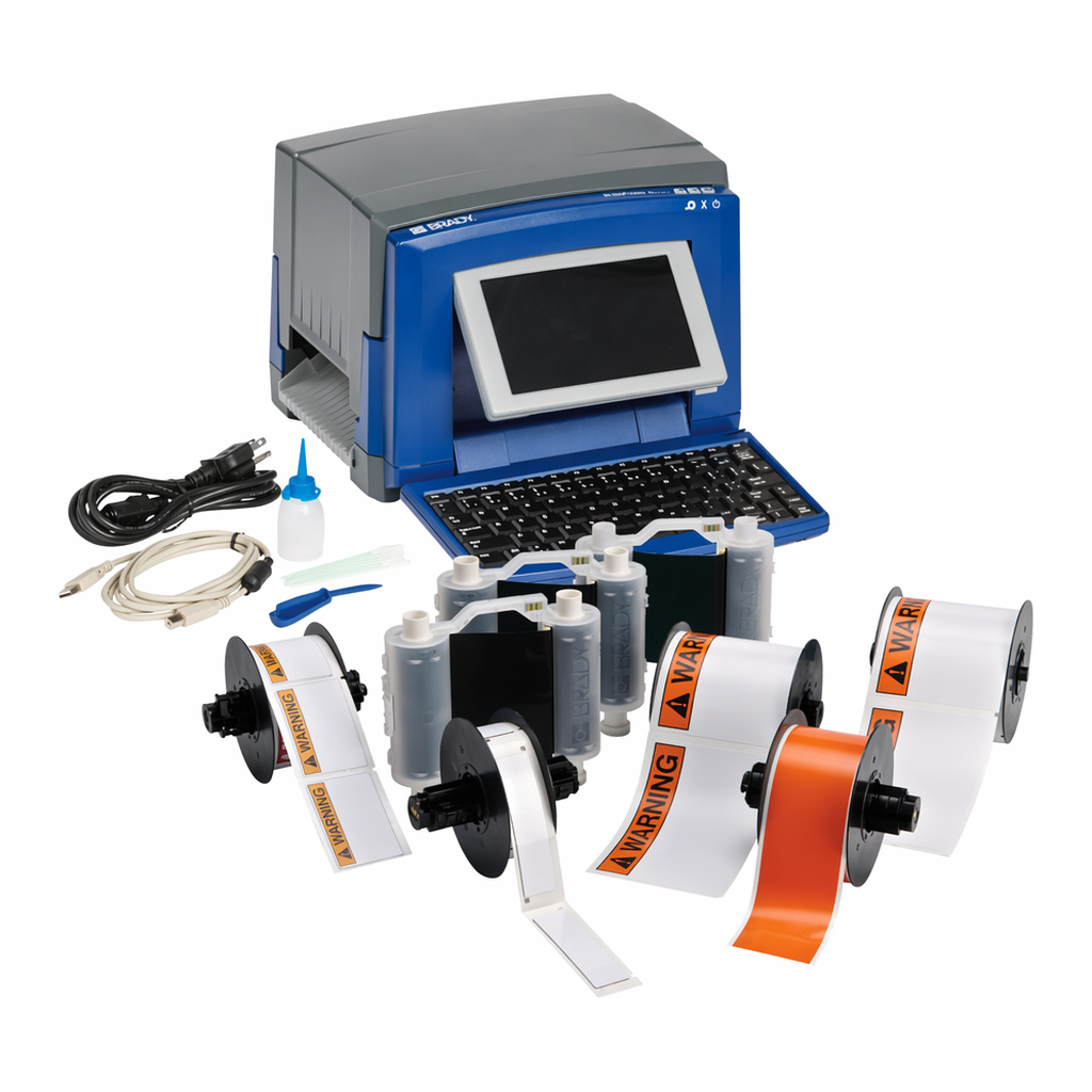 Brady BradyPrinter S3100 Printer with Workstation Safety and Facility ID Software Suite: Arc Flash Kit