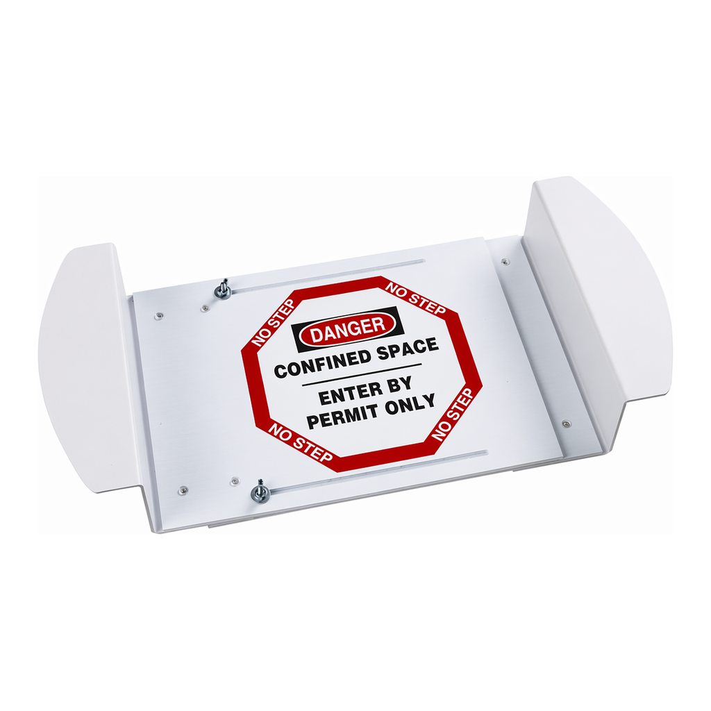 Brady DANGER Confined Space Enter By Permit Only Sign