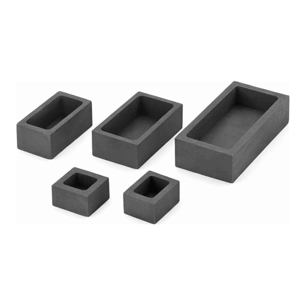 AS ONE Graphite Crucible (Rectangular) 40mm
