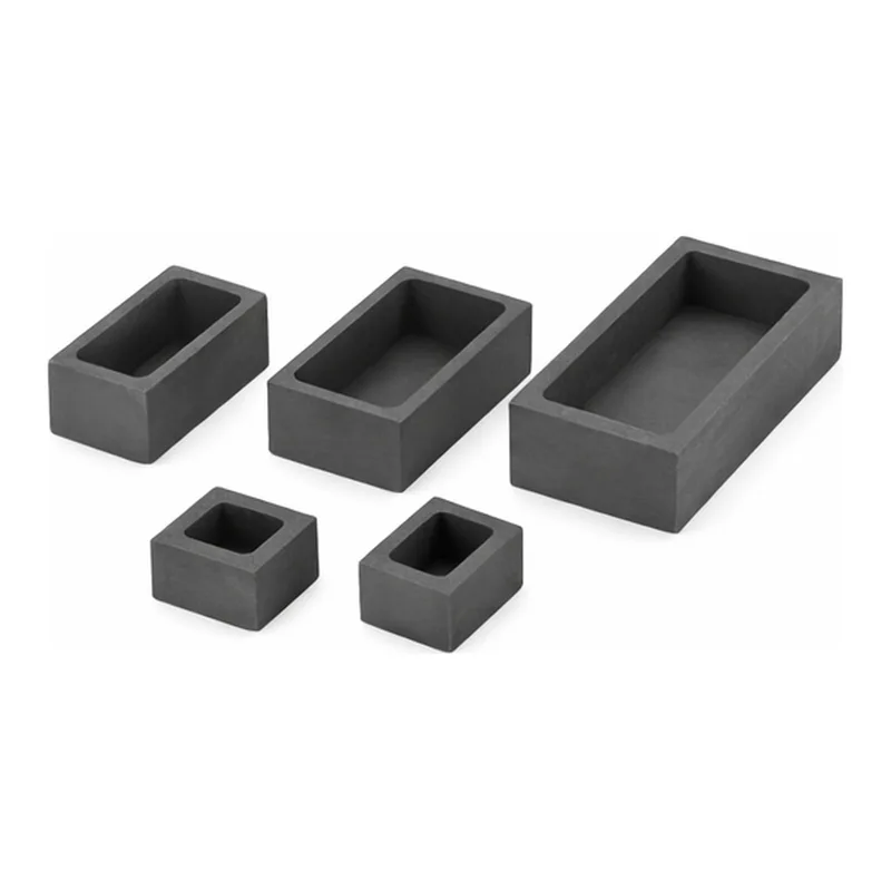 AS ONE Graphite Crucible (Rectangular) 40mm