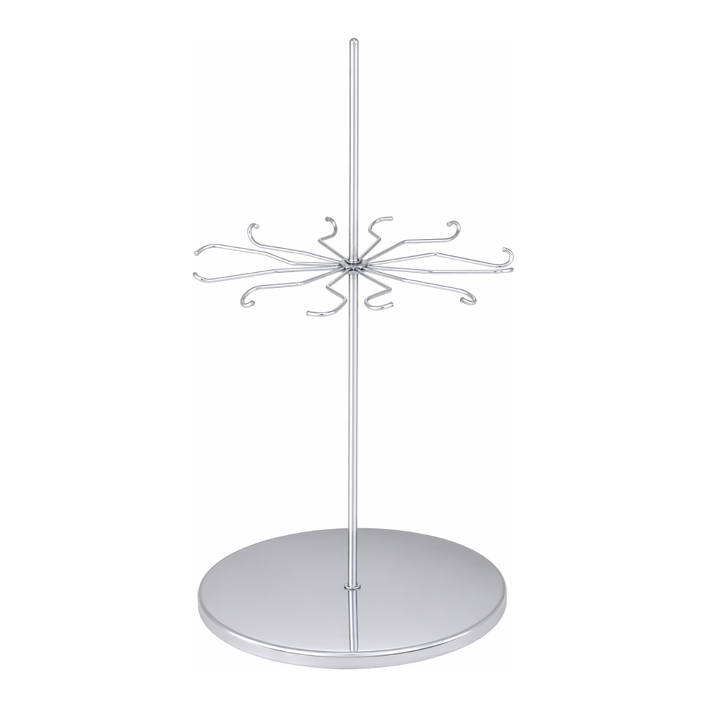 AS ONE Rotary Separatory Funnel Rack SUS304, 스테인리스 분액깔때기 스탠드