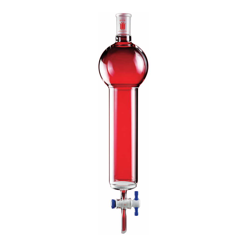 Merck Synthware(TM) chromatography column with reservoir, coarse fritted disc and PTFE stopcock