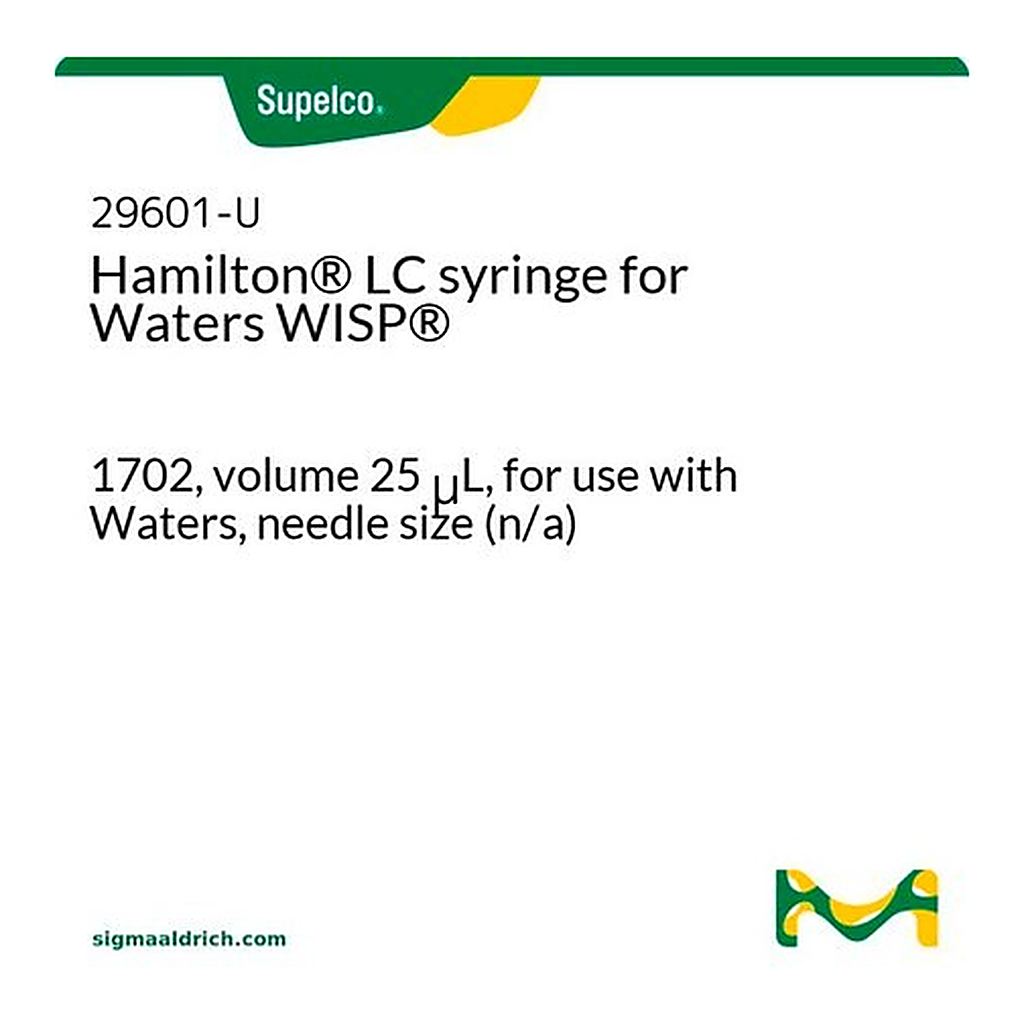 Merck HAMILTON 1702 25UL WATERS WISP SYRINGE