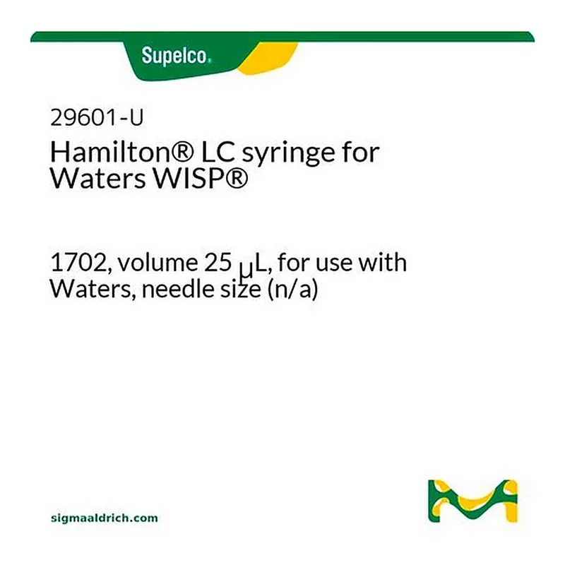 Merck HAMILTON 1702 25UL WATERS WISP SYRINGE