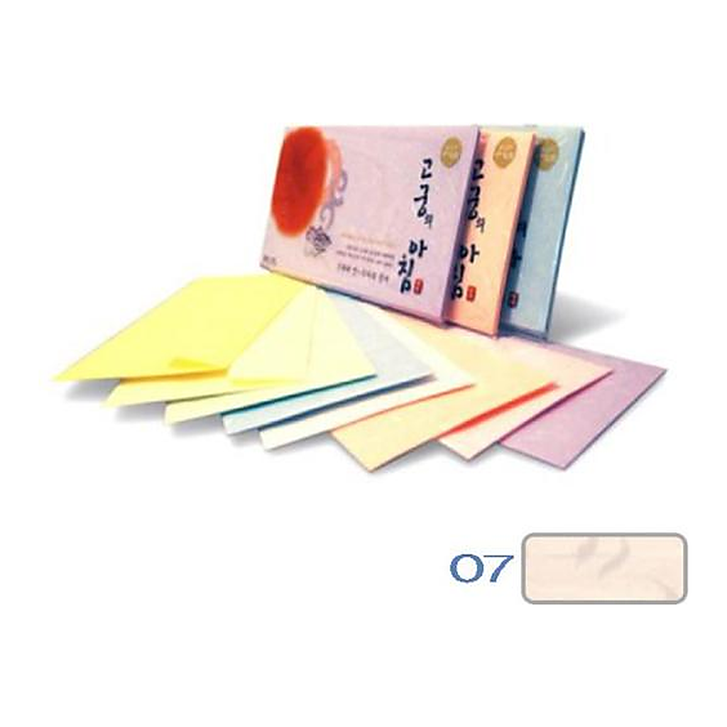 OFFICENEX 고궁의아침 (대례지봉투07/A4/ 85g/ 연분홍색/ 5매/팩/삼원)