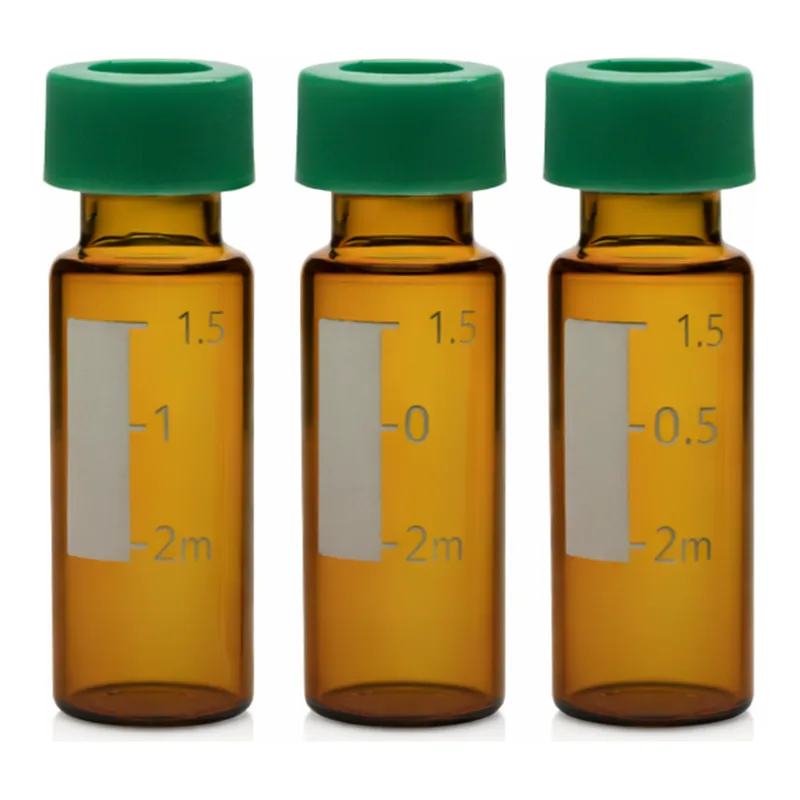 Agilent AsmKit AmbWrtVial GrCap PTFE/redSi 100pk