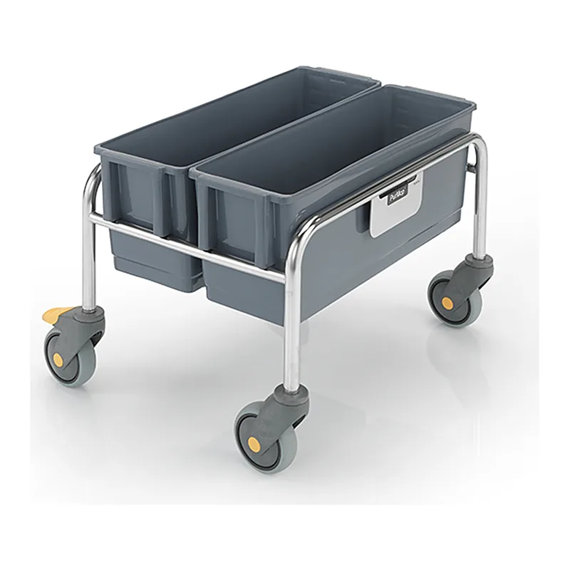 GO 200 Compact cleanroom cleaning trolley