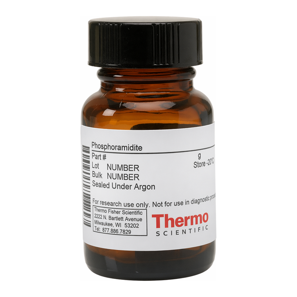 Thermo Fisher Scientific TheraPure 2`-MOE-T Phosphoramidite, 28-400 finish bottle, 1 g