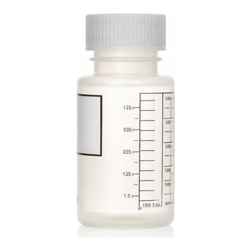 Merck Azlon Polypropylene Graduated Wide Neck Round Bottle with Write-On Panel