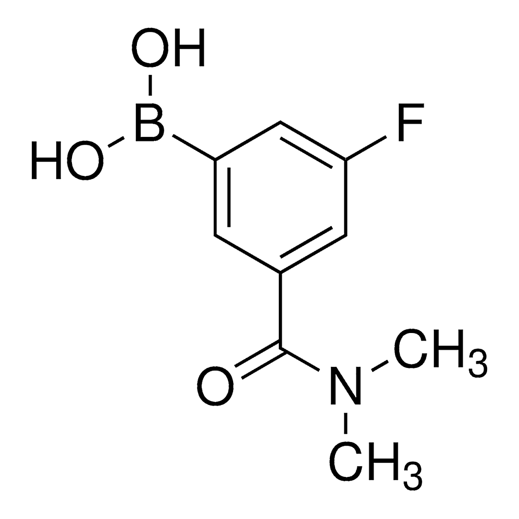 Merck 3-(dimethylcarbamoyl)-5-fluorobenzeneboronic acid