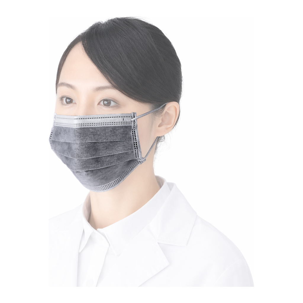 AS ONE High-Performance Acivated Carbon Mask(4 Layer Type), 고성능 활성탄 마스크(4층 타입)