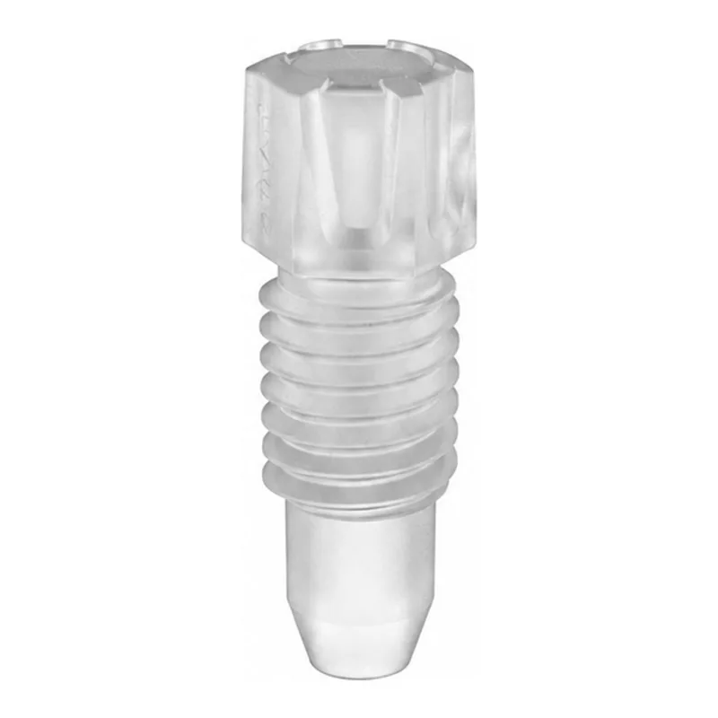 Blind plug, PFA, colourless, PU=5 pcs.