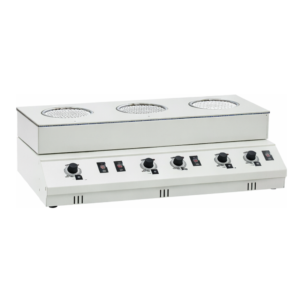 AS ONE Multiple Type Mantle Heater Stirrer(PID Control), 다연식 맨틀 히터 스터러(PID 제어)