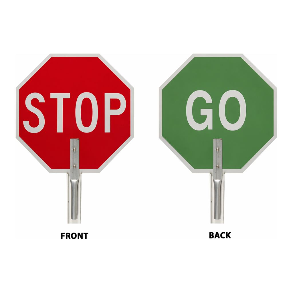 Brady Traffic Control Paddle Stop Sign