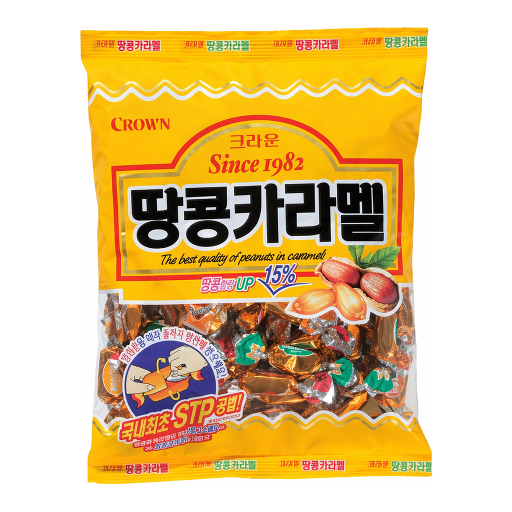 OFFICENEX 크라운 땅콩카라멜(324g)