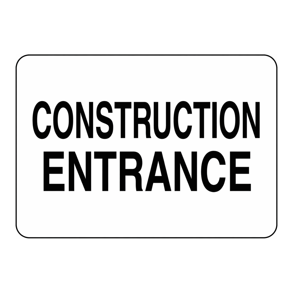 Brady Construction Entrance Sign