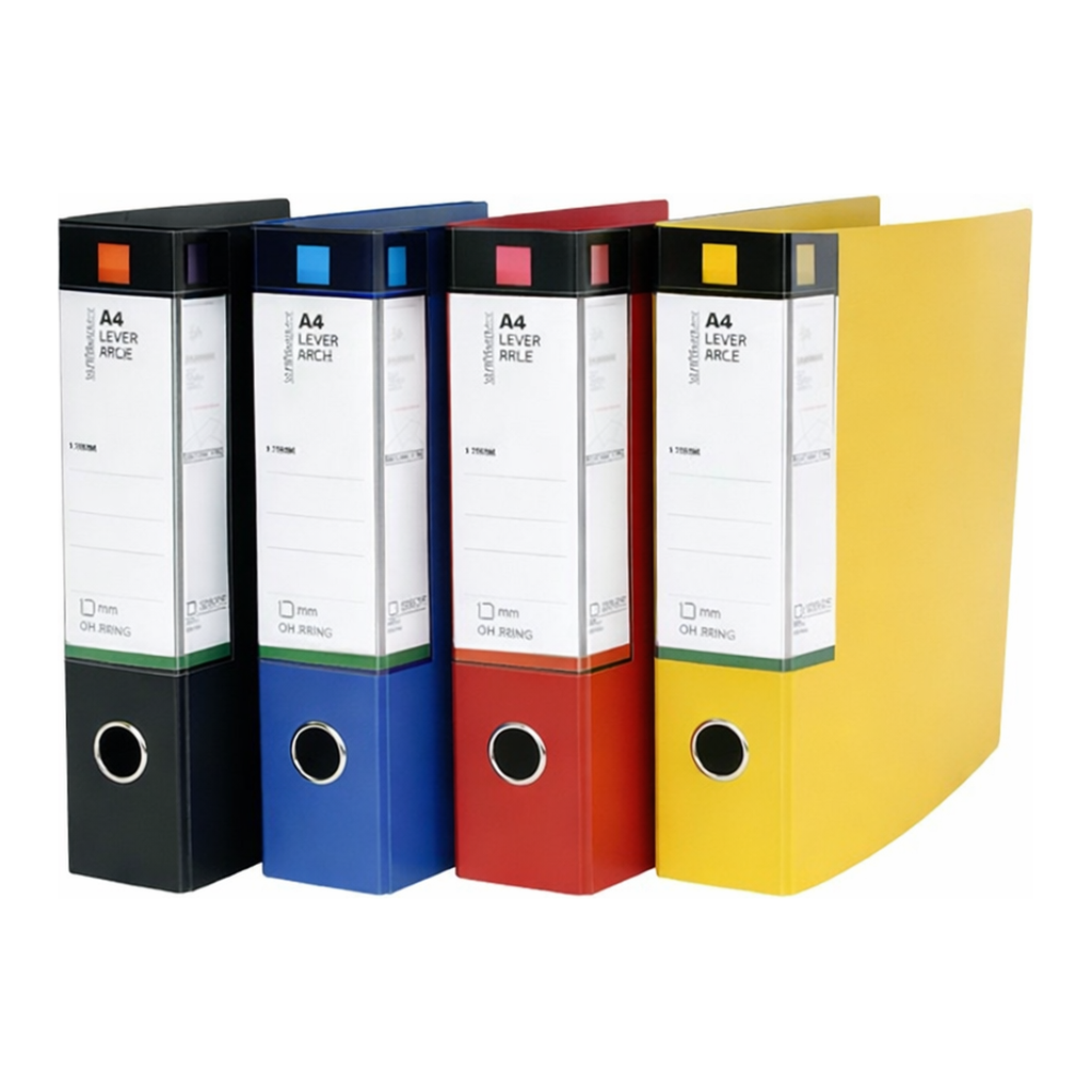 OFFICENEX [P]리멤버 투톤D링바인더(LPD-307/7cm/노랑)