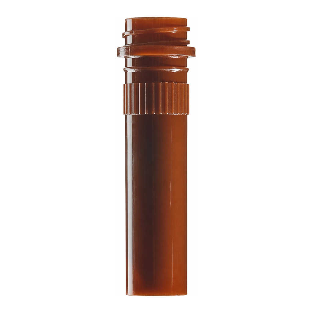 Thermo Fisher Scientific 0.5mL Knurl, Skirted, Amber