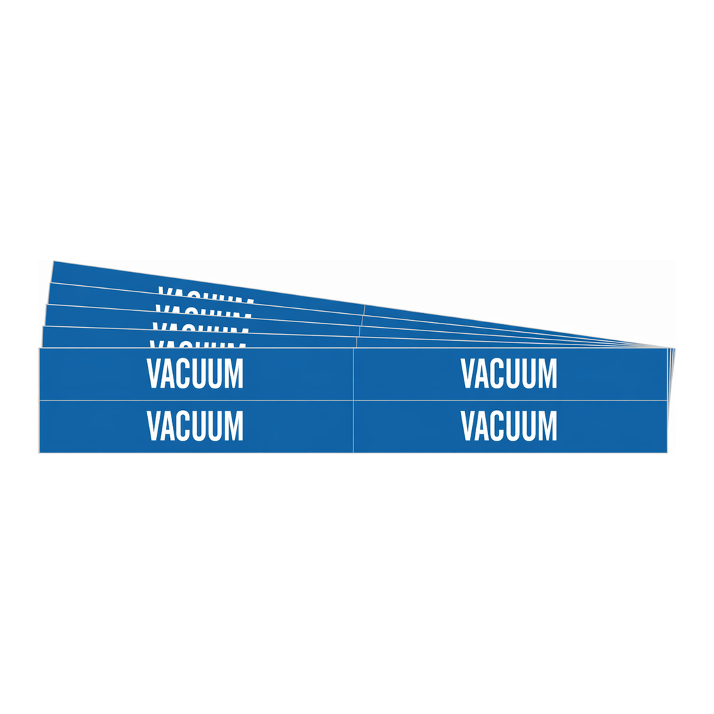 Brady VACUUM Polyester Pipe Markers