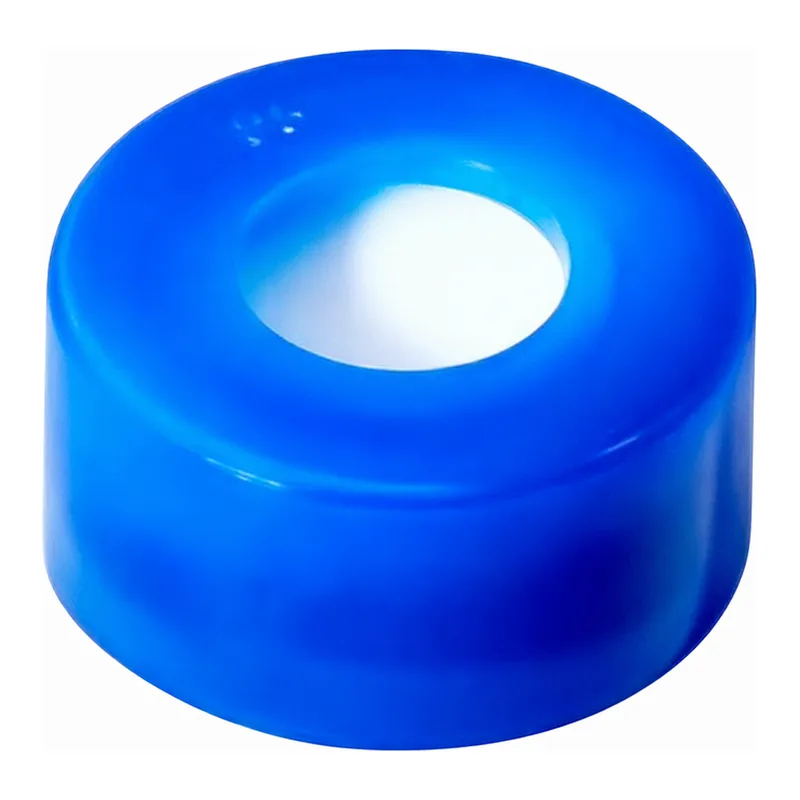 Waters Blue, 12 x 32 mm Snap Neck Cap and PTFE/Silicone Septum, 100/pk