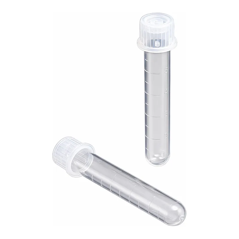 AS ONE Sterile PS Tube with Cap, 멸균 플라스틱 튜브(PS)