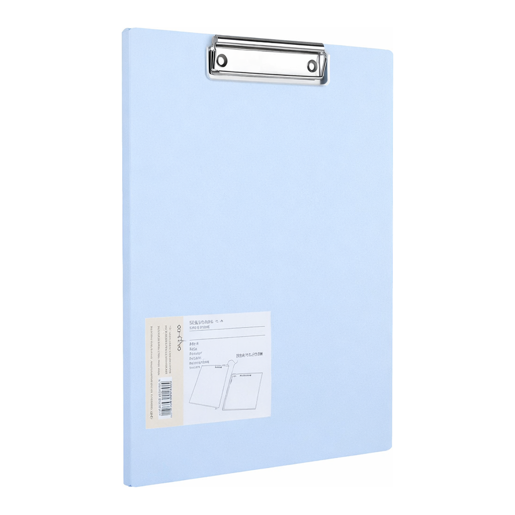 OFFICENEX 델리 커버 클립보드 A4 파스텔블루 72500BL(297*210mm)