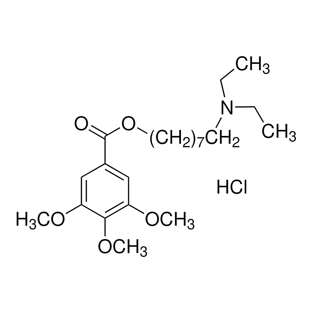 Merck 8-(Diethylamino)octyl-3,4,5-trimethoxybenzoate hydrochloride