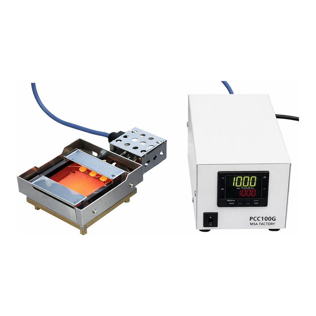 AS ONE Hotplate (with Temperature Controller) (Max. Temperature 1000℃), 핫 플레이트 (온도콘트롤러 부속) (최고온도 1000℃)
