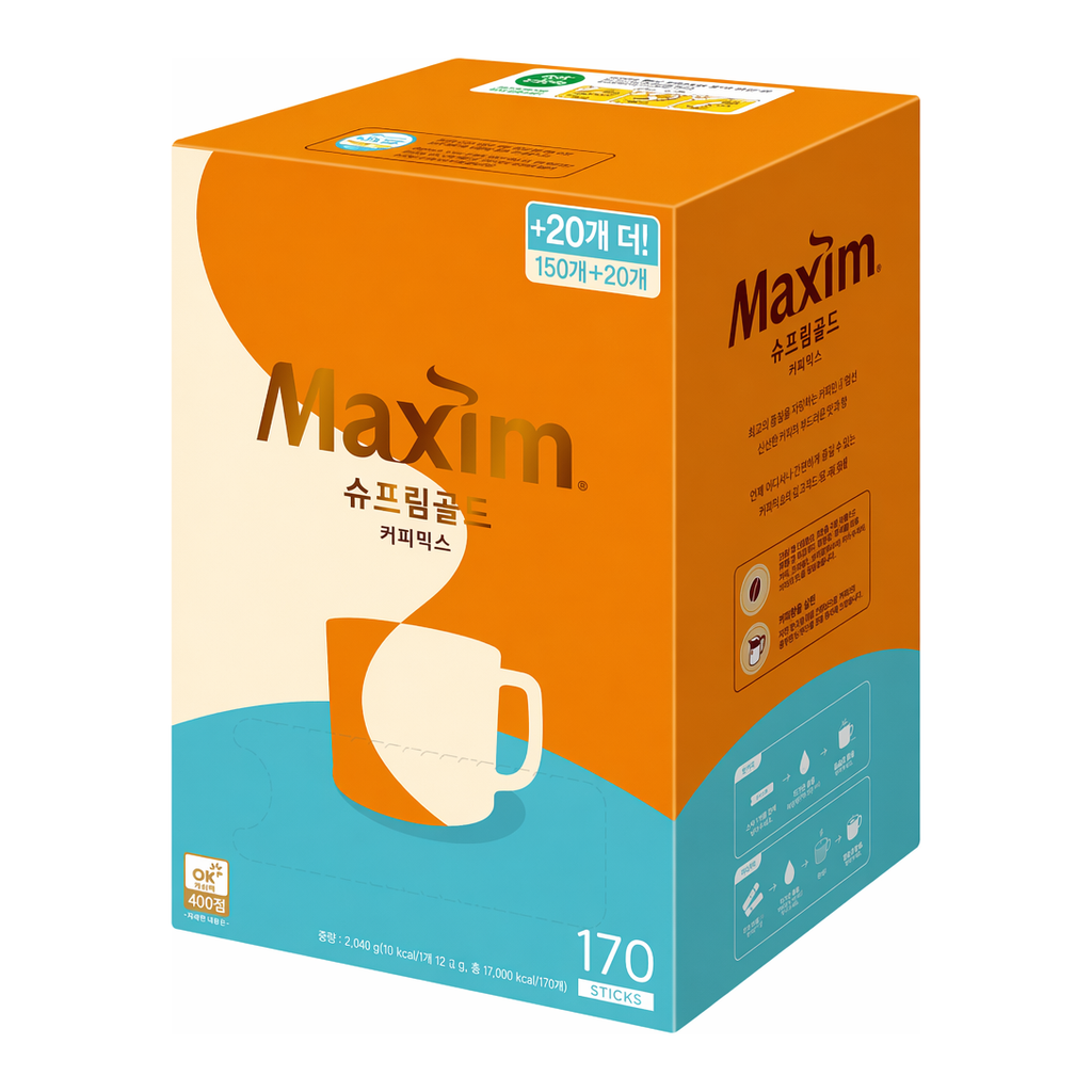 OFFICENEX 맥심 슈프림골드 커피믹스(13.5g*170T/동서식품)