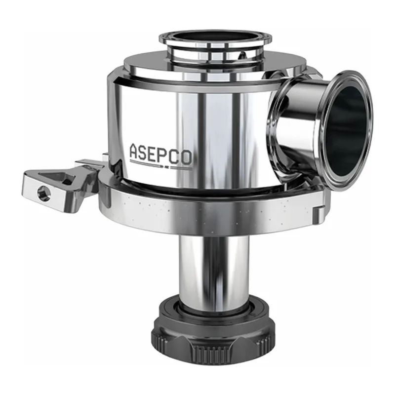 프로세스 밸브 - ASEPCO Weirless Radial diaphragm tank-bottom valves
