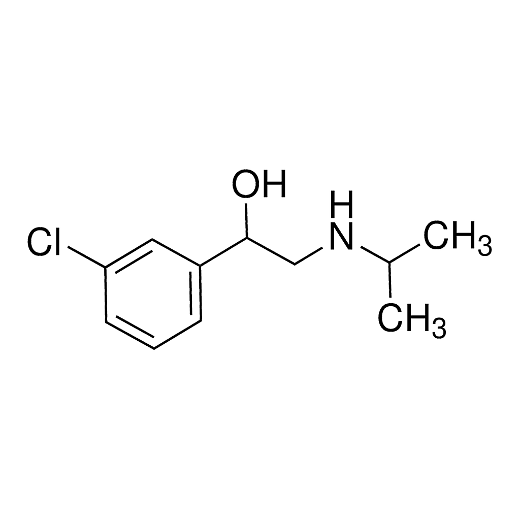 Merck 1-(3-Chlorophenyl)-2-(isopropylamino)ethanol