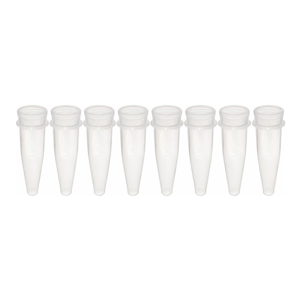Thermo Fisher Scientific Tubes and Flat Caps, strips of 8, assorted colors