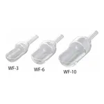 AS ONE Glass Scoop Funnel, 유리제 스쿠프 깔때기