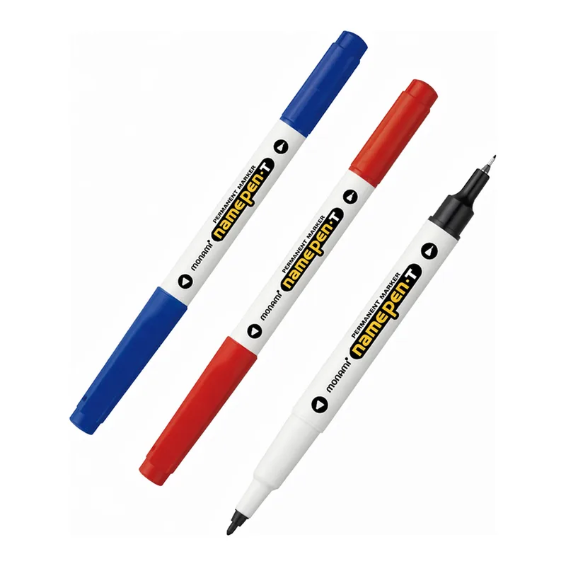 OFFICENEX 모나미 네임펜T(0.4mm,1.0mm 청색)