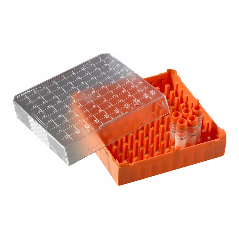 Corning® Cryogenic Vial Racks and Storage Boxes