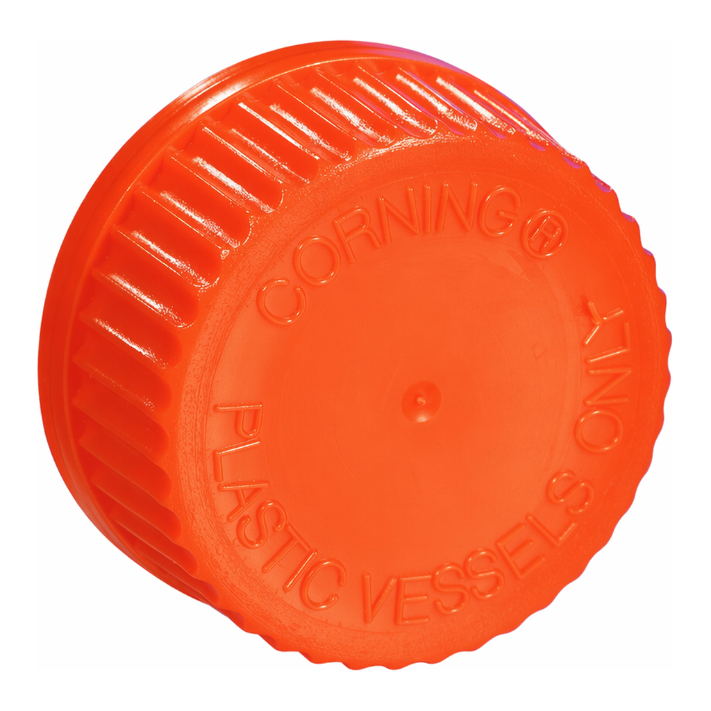 Corning® Disposable Polyethylene Solid Cap for GL45 Plastic Spinner Flasks, Sterile