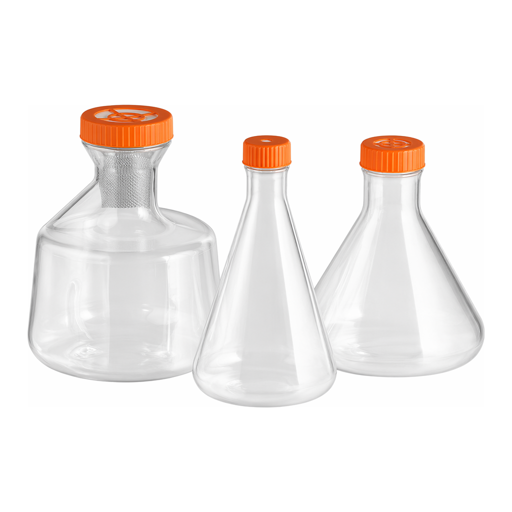 Corning® PETG Erlenmeyer Flasks
