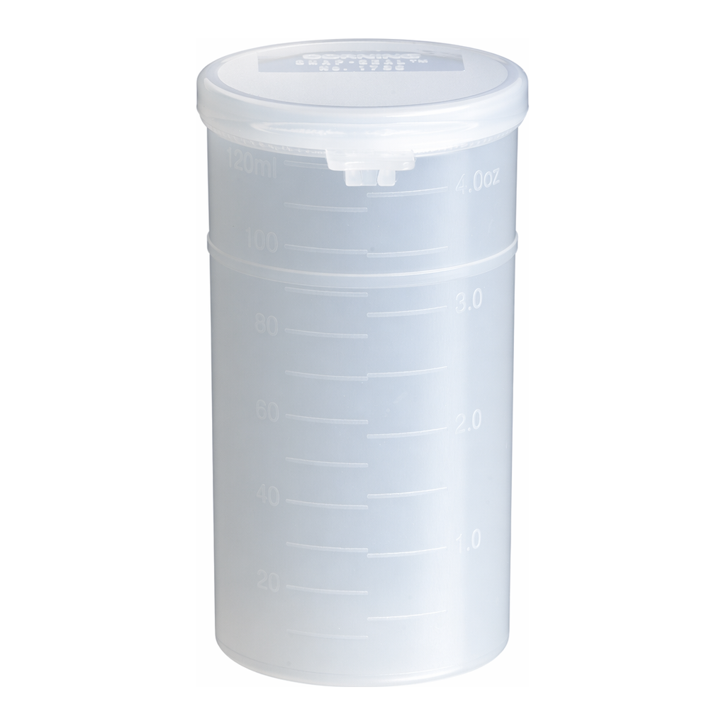 Corning® Snap-seal Disposable Plastic Sample Containers