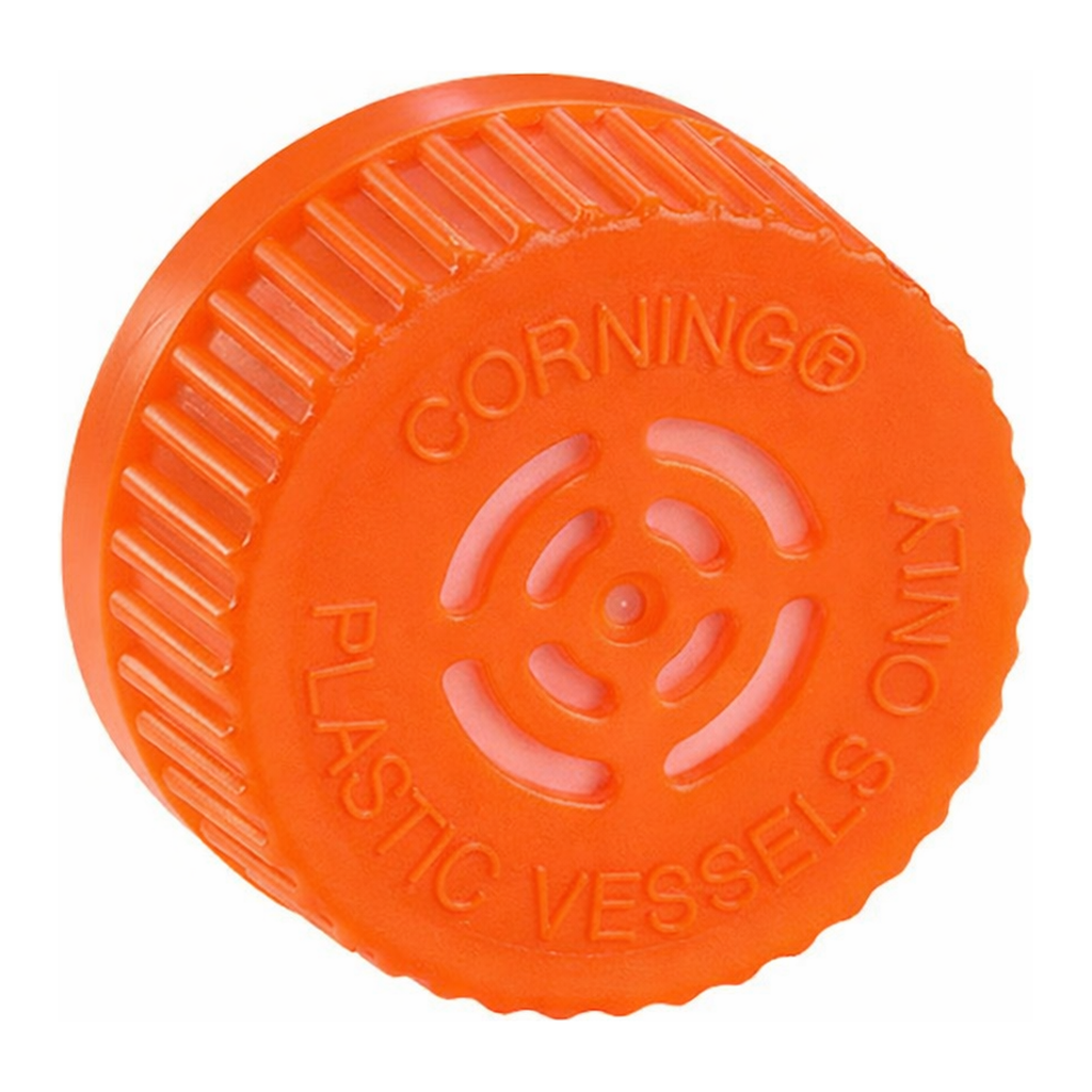 Disposable Polyethylene Vent Cap for GL45 Plastic Spinner Flasks, Sterile