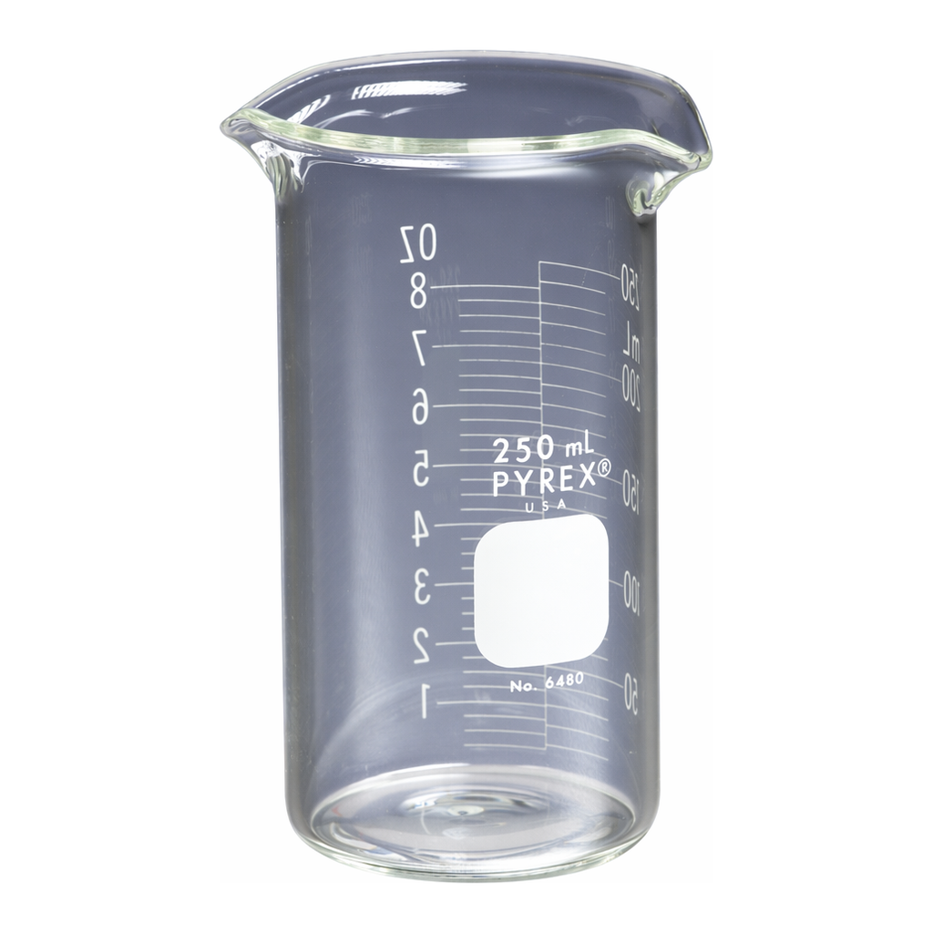PYREX® Beakers, Double Spout, Double Scale