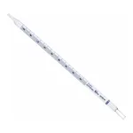 PYREX® Disposable Glass Serological Pipets, Individually Wrapped, Sterile, Plugged, To Deliver