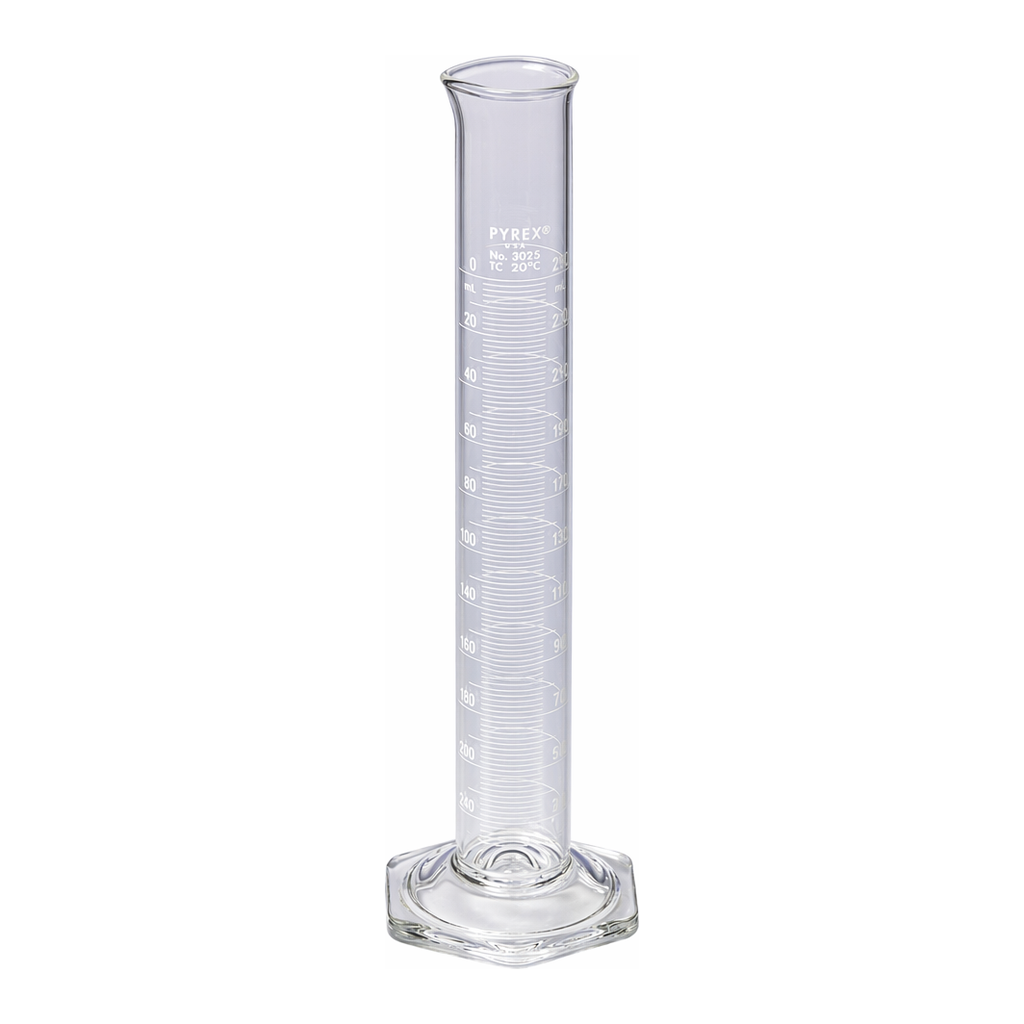 PYREX® Double Metric Scale Cylinders, Class A, To Deliver