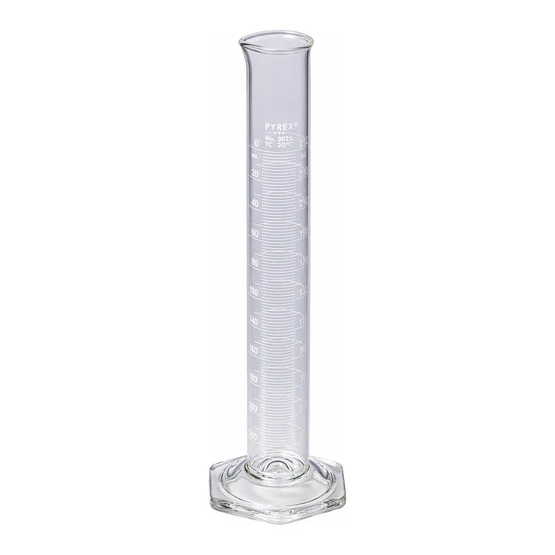PYREX® Double Metric Scale Cylinders, Class A, To Deliver