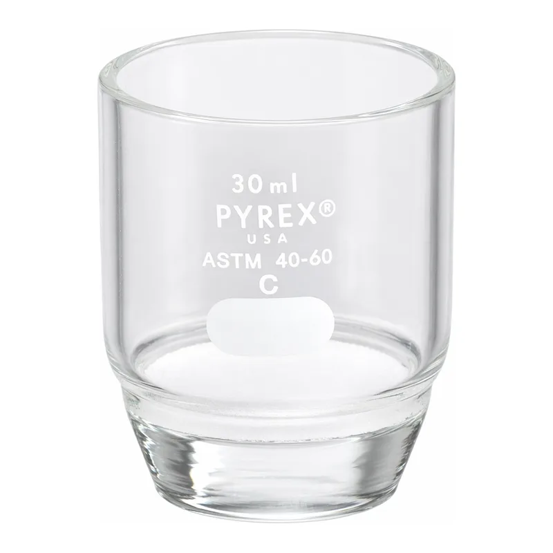 PYREX® Fritted Disc, Gooch Type, Low Form
